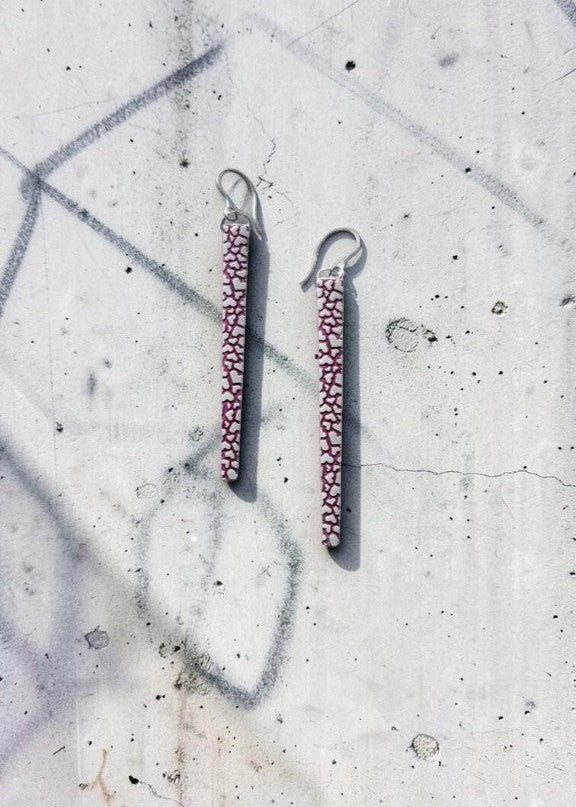 BOUCLES BRANCHE TRIANGLE COEUR