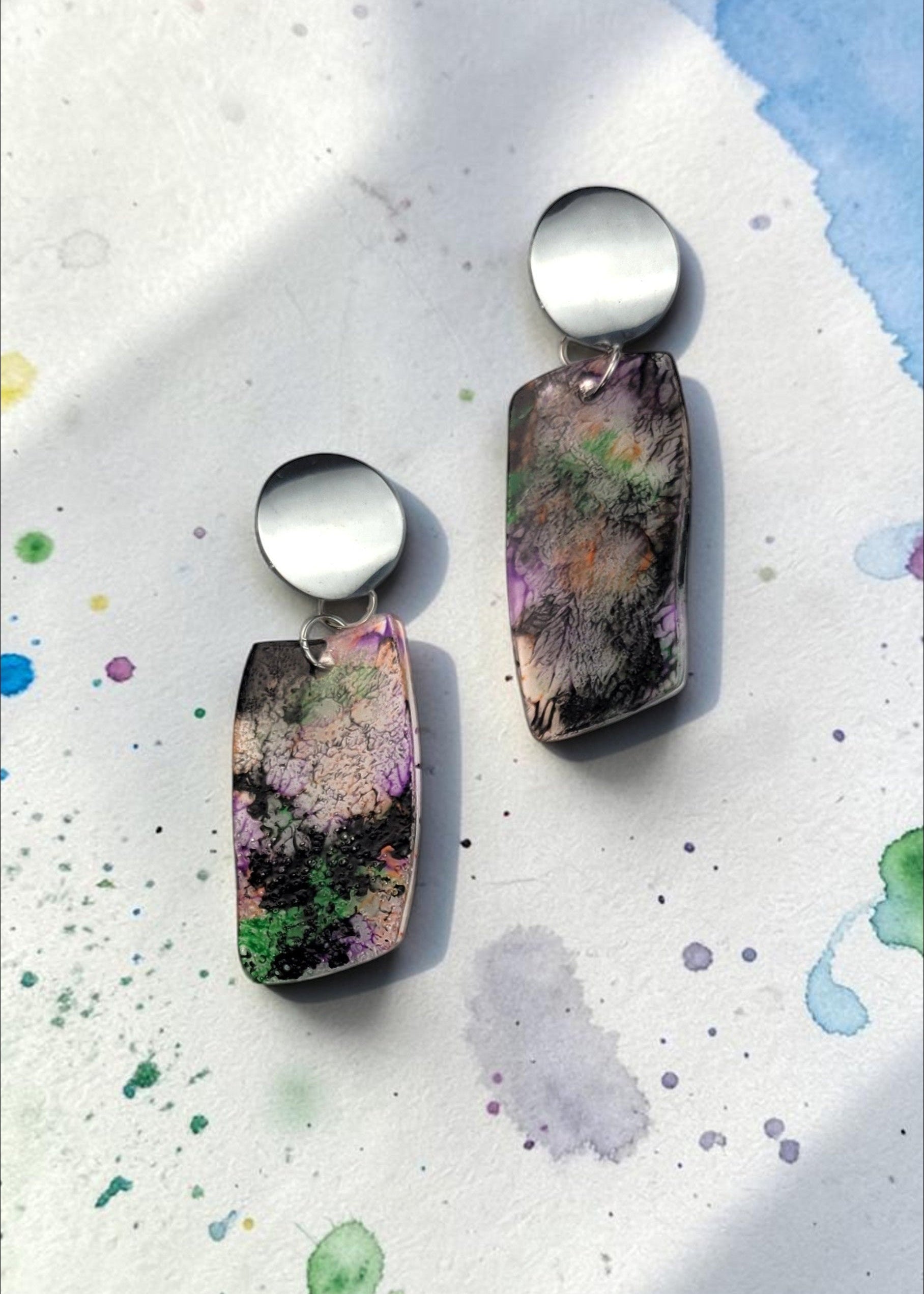 BOUCLES D'OREILLES SPLASH POP