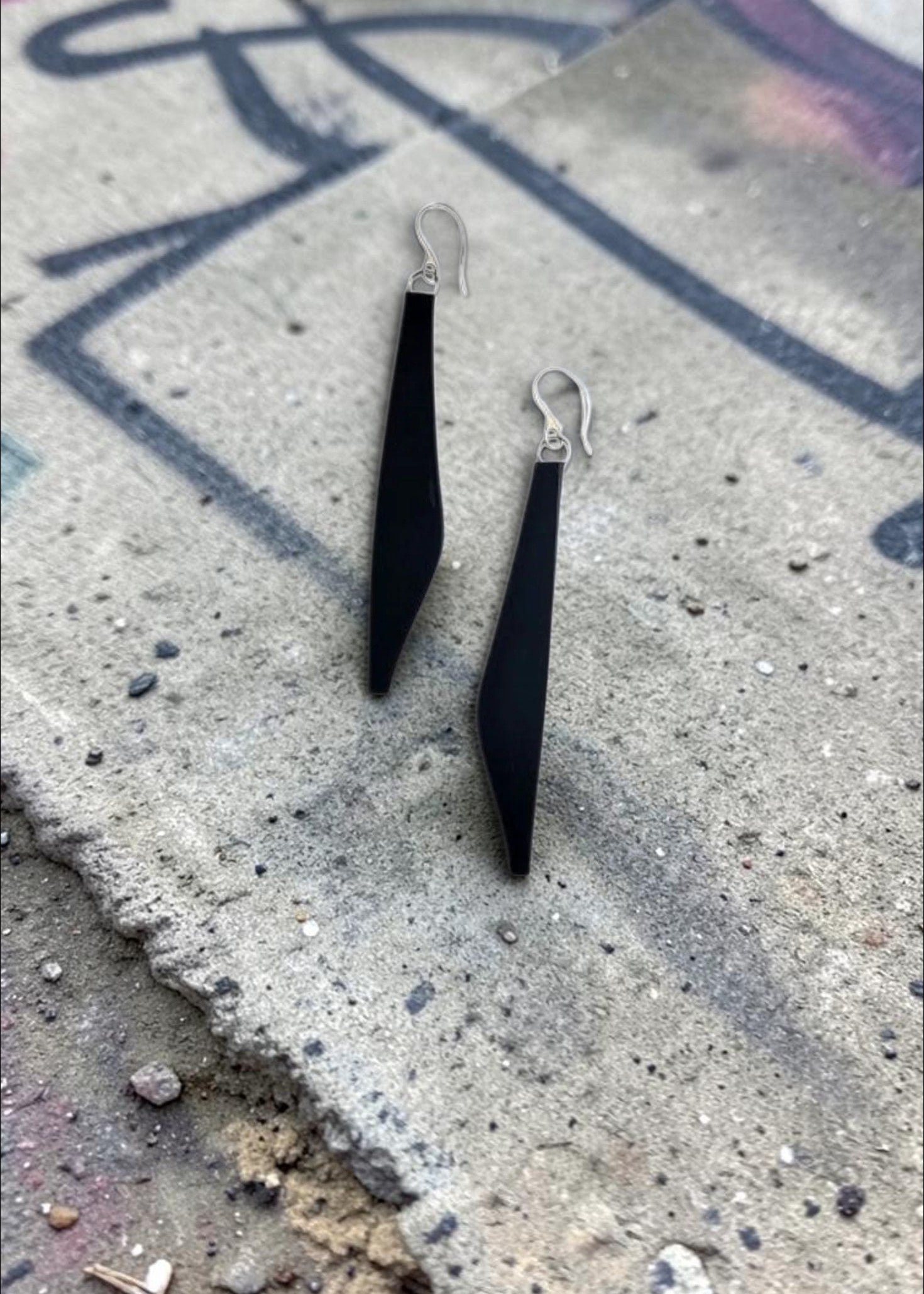 BOUCLES JUMEAU NOIR