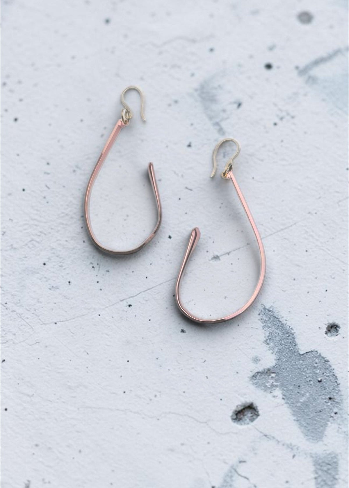 BOUCLES LOOPING ROSE - BRANCHES DE LUNETTES MÉTALLISÉES