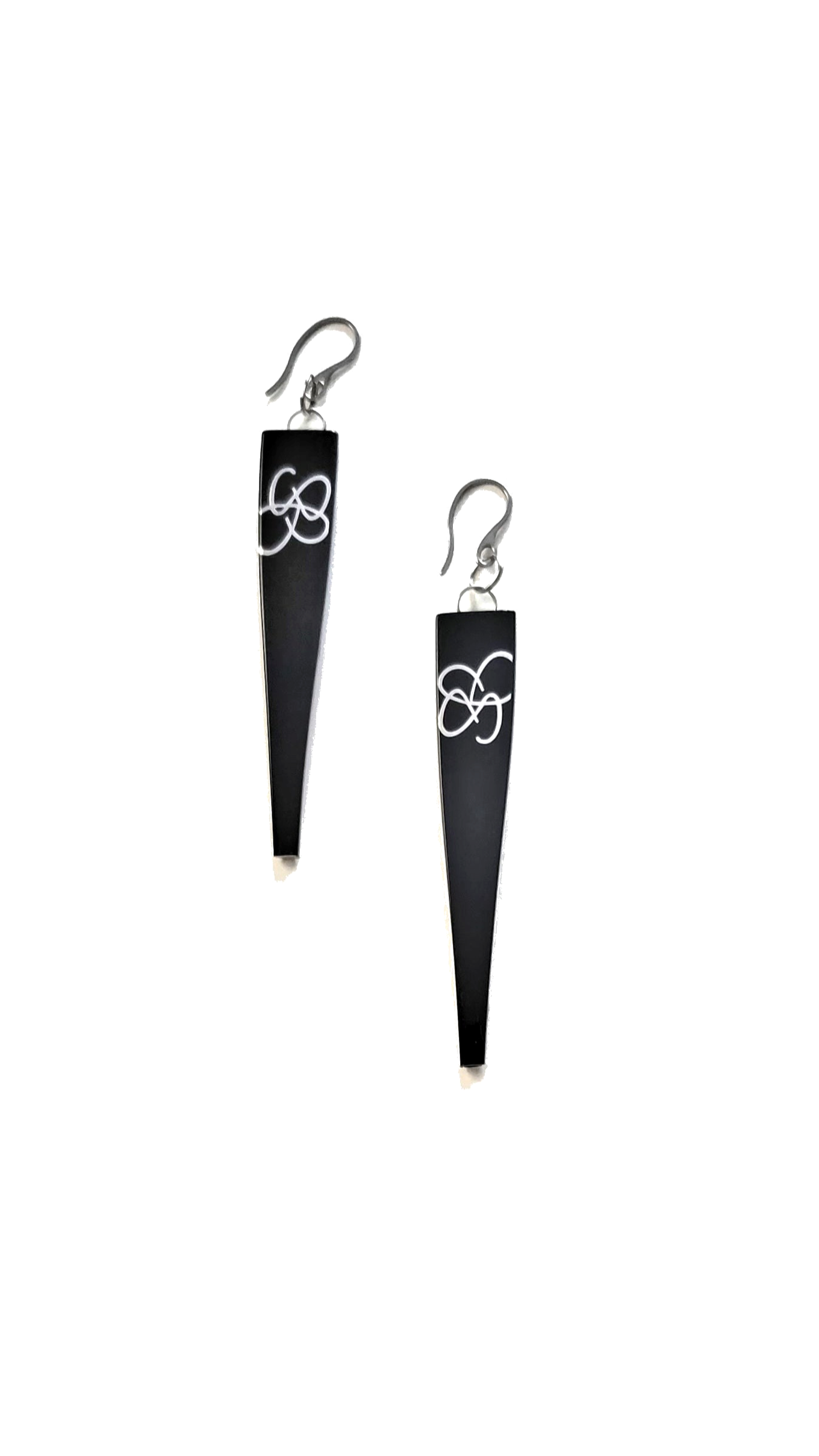 Jumeau-deux tons| boucles d'oreilles