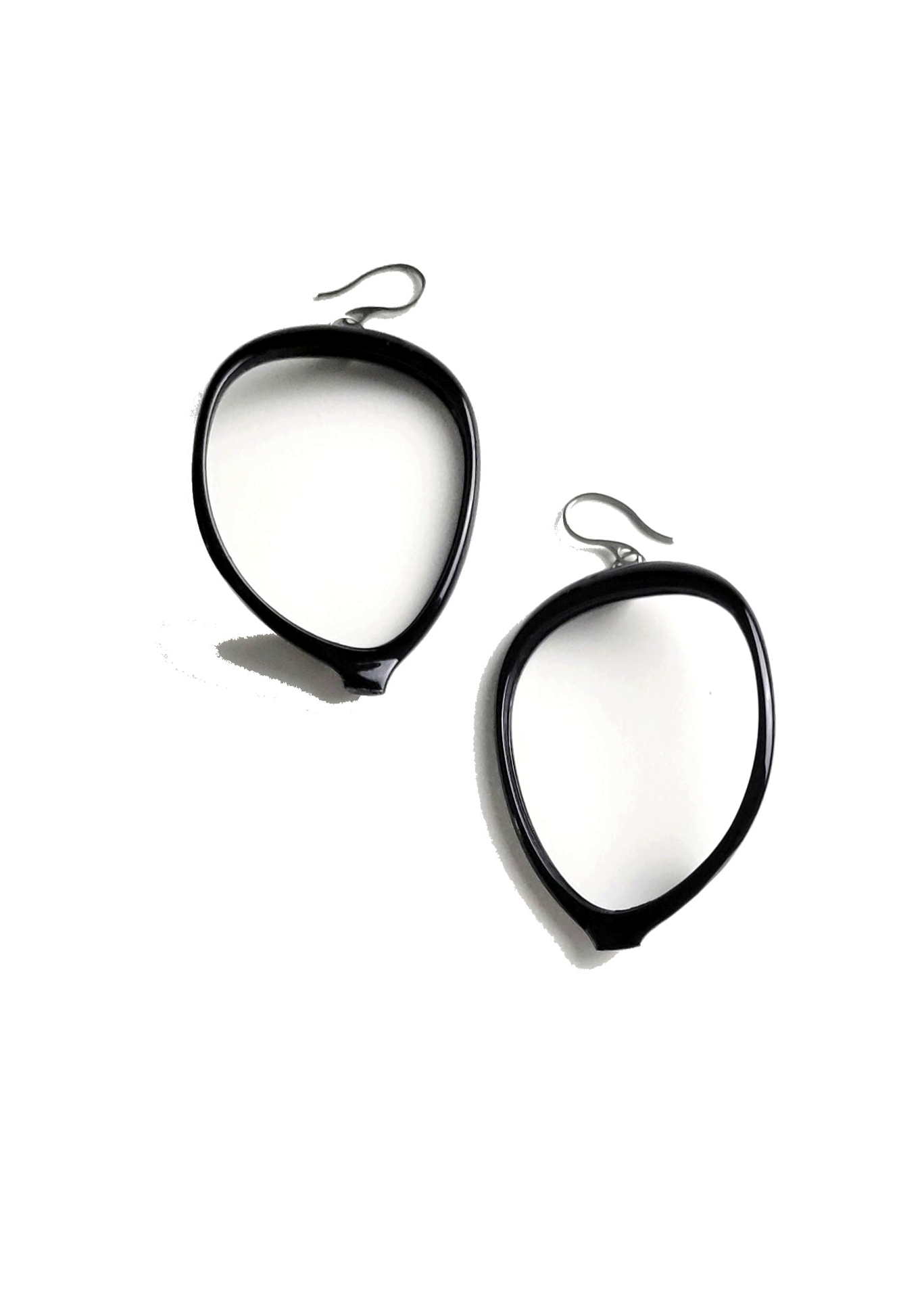 Frame- ébène | boucles d'oreilles