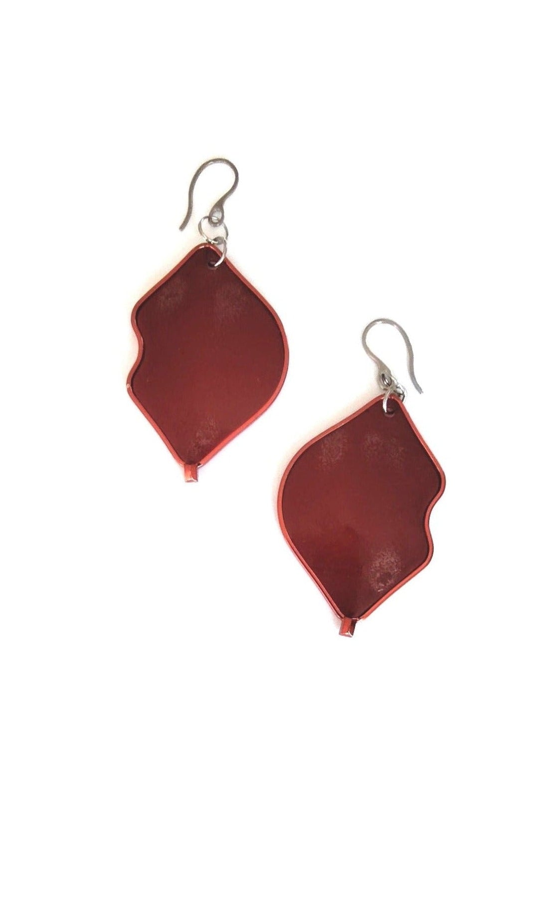 Lips-rouge | boucles d'oreilles