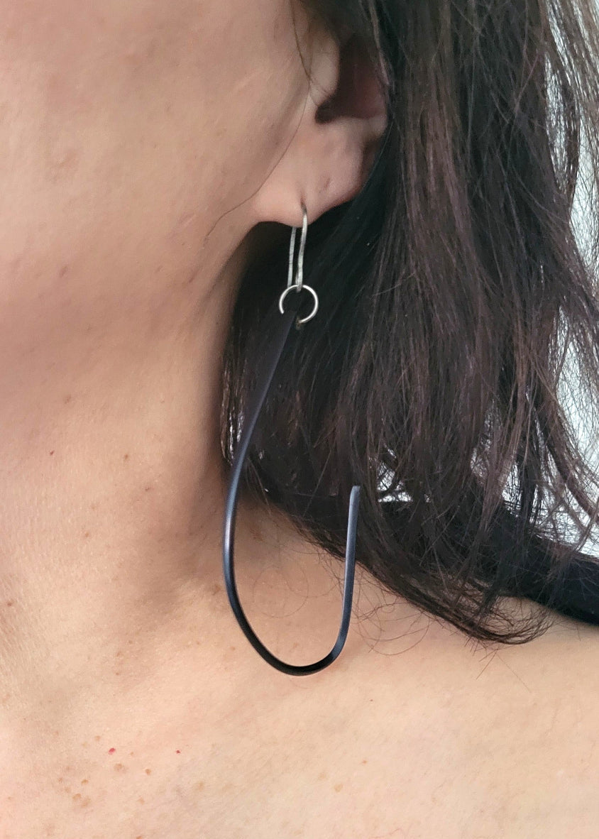 LES BOUCLES D'OREILLES LOOPING MARINE