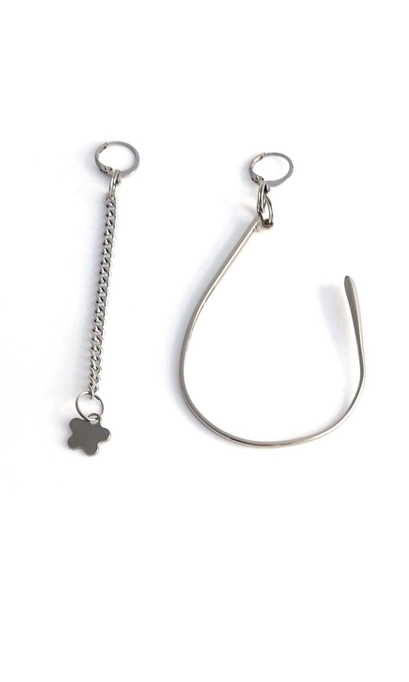 Svetlana-argent | boucles d'oreilles