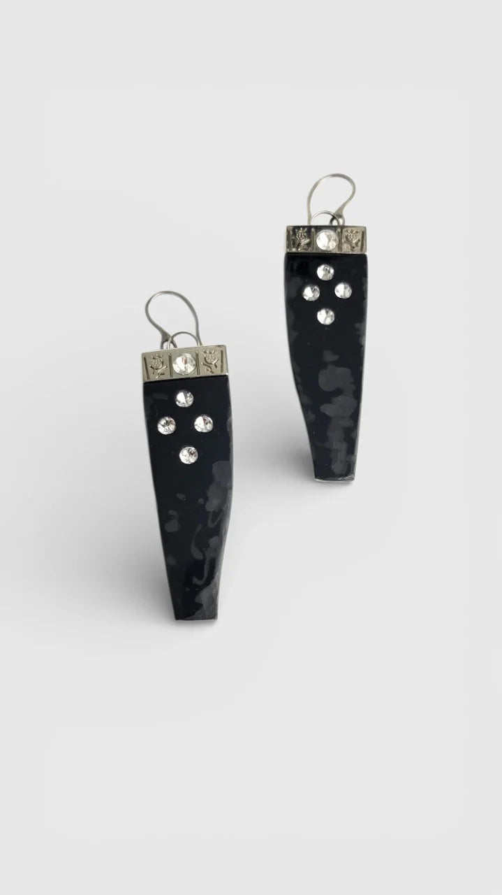BOUCLES D'OREILLES CAMBRE - FAIT MAIN AU QUÉBEC