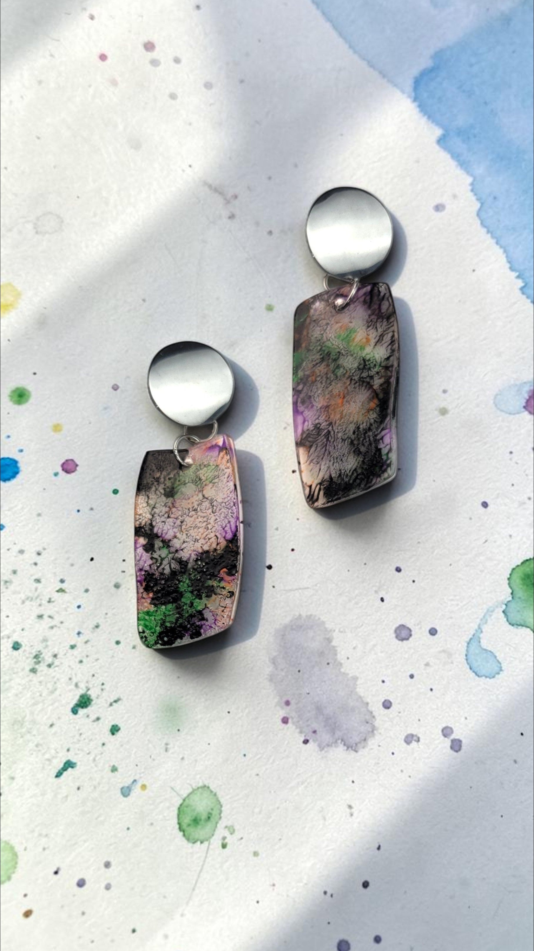 BOUCLES D'OREILLES SPLASH POP
