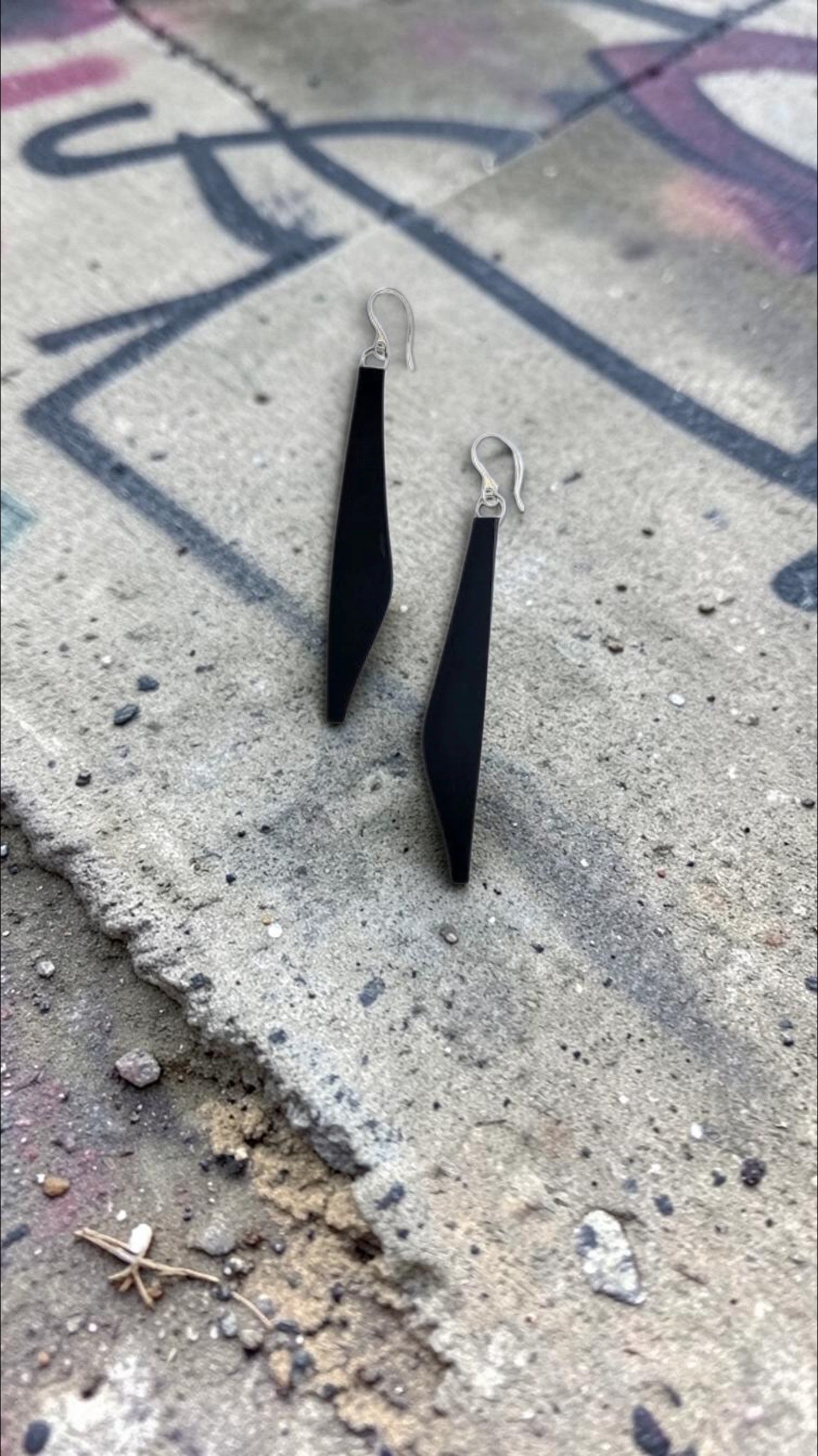 BOUCLES JUMEAU NOIR