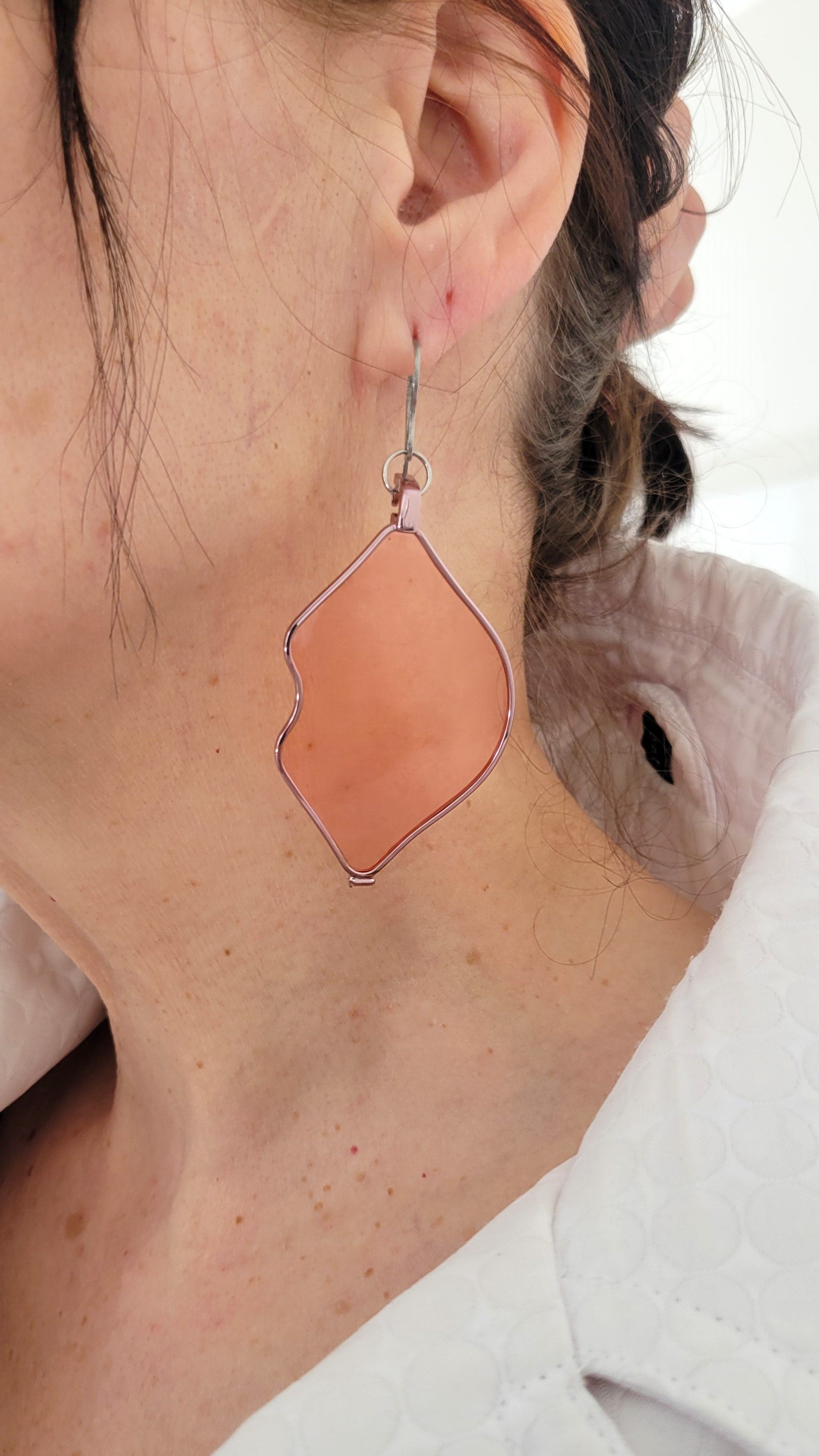 BOUCLES LIPS ROSE