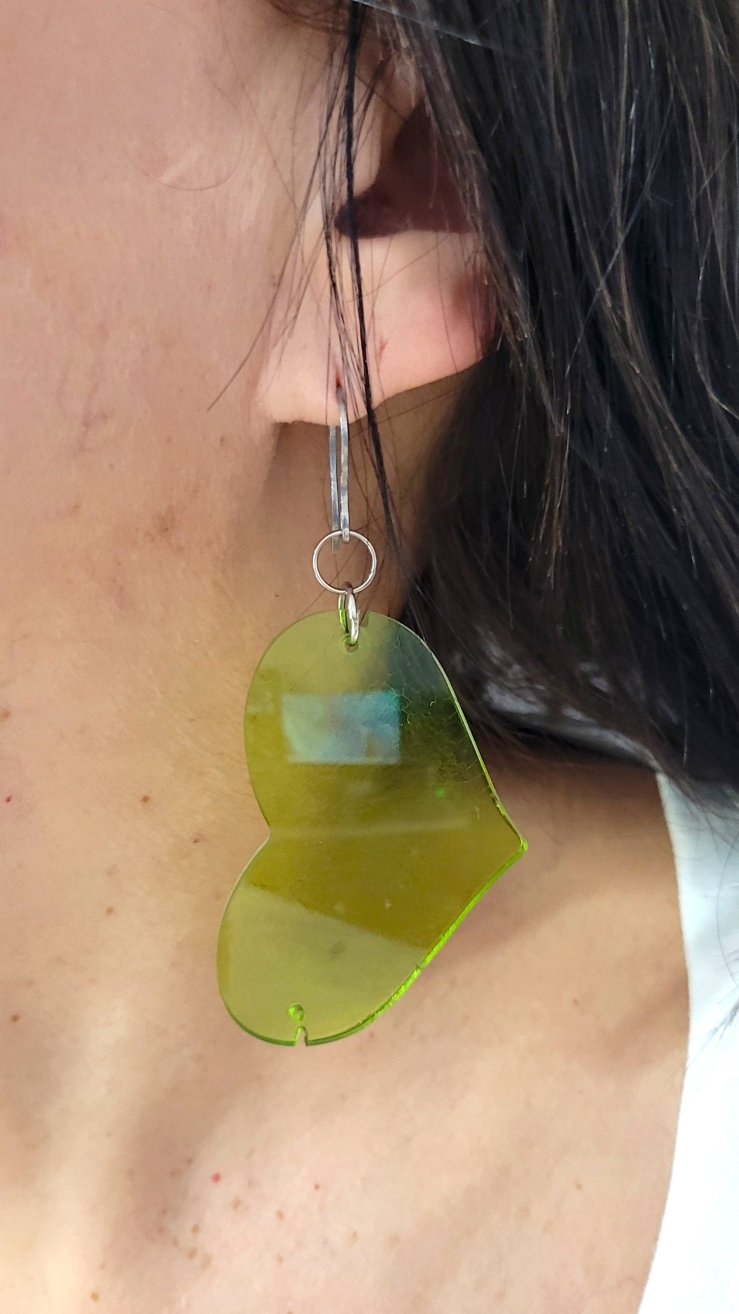 BOUCLES ÉROS - VERRE DE LUNETTES UPCYCLÉ