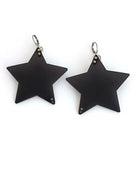Estrella-noir ☆| boucles d'oreilles