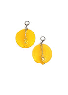 PlanNet-jaune | boucles d'oreilles